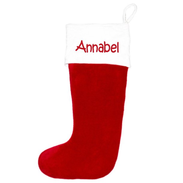 Julesok - rd - med navn