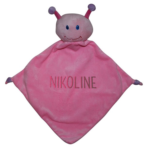 Mariehne sutteklud med navnebroderi