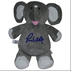 Elefant bamse med navn
