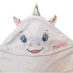 Enhjrning badeslag med navn