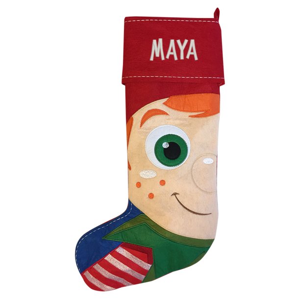 Julesok med nisse og navn