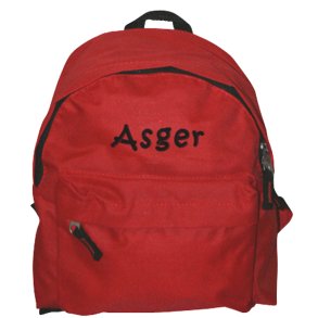 Lille Rygsk med navn - Rd