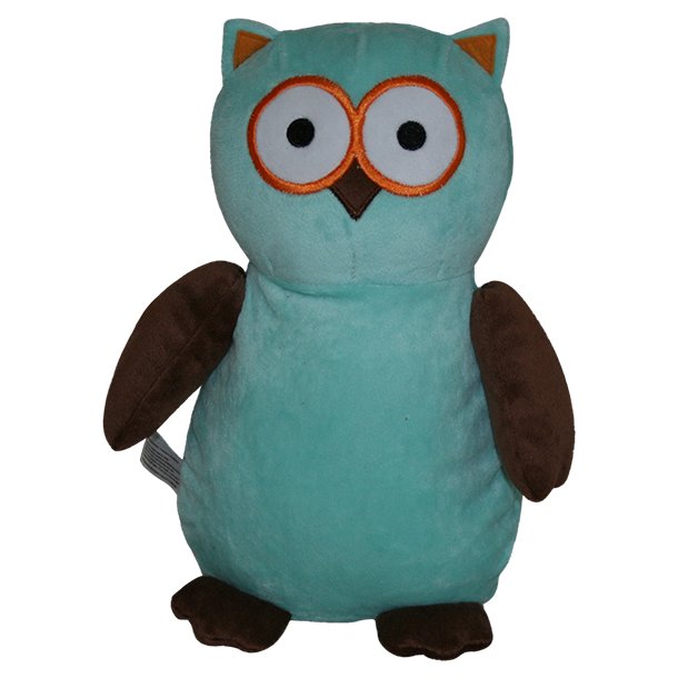 Ugle-bamse grn/brun